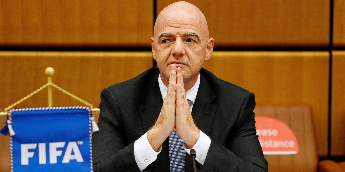 Gianni Infantino zakażony koronawirusem