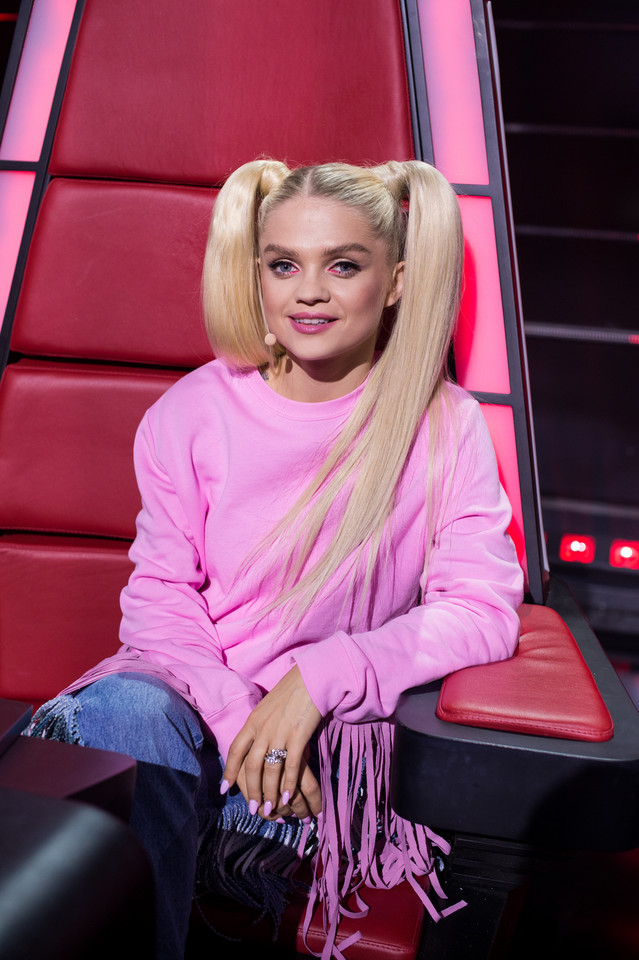 Margaret na planie programu "The Voice of Poland 10"