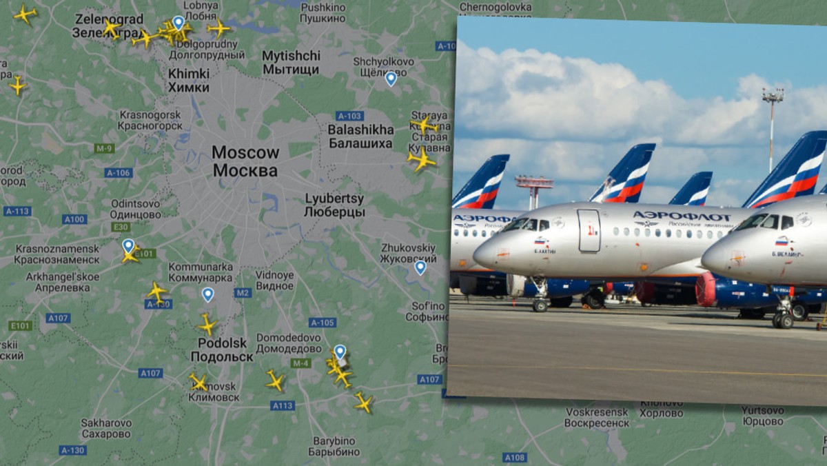 Rosjanie chcą stworzyć klon popularnego serwisu Flightradar24