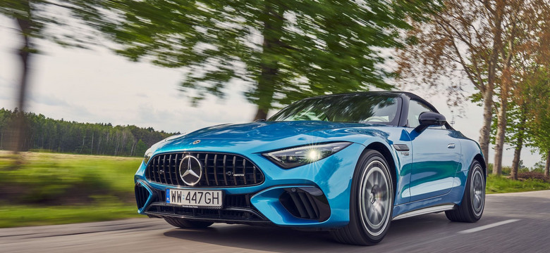 NOWY Mercedes-AMG SL cieszy oko, ucho i duszę. Będziesz w szoku!