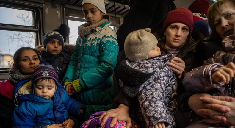An estimated 1.5 million people have crossed from Ukraine into Poland since Feb. 24.