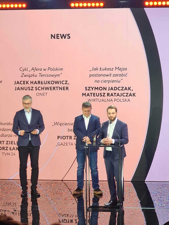 Jacek Harłukowicz i Janusz Schwertner z nagrodą Grand Press 2022