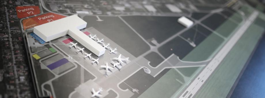 Wizualizacja nowego lotniska w Radomiu