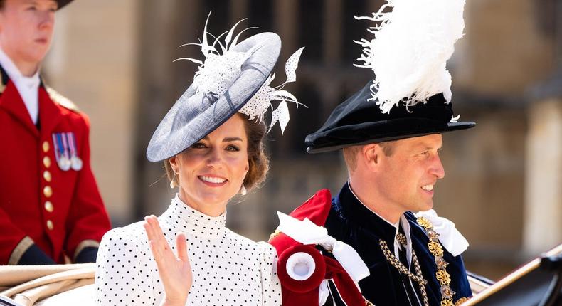 The royal family celebrated the Order of the Garter on Monday.Pool/Samir Hussein/WireImage/Getty Images