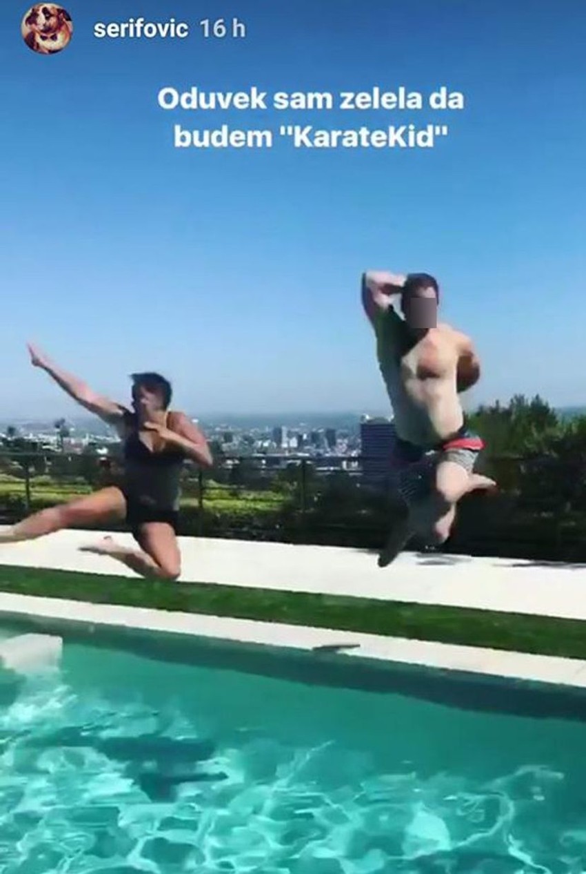 Marija Šerifović u kupaćem