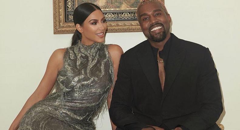 Kim Kardashian and hubby, Kanye West [Instagram/KimKardashian]