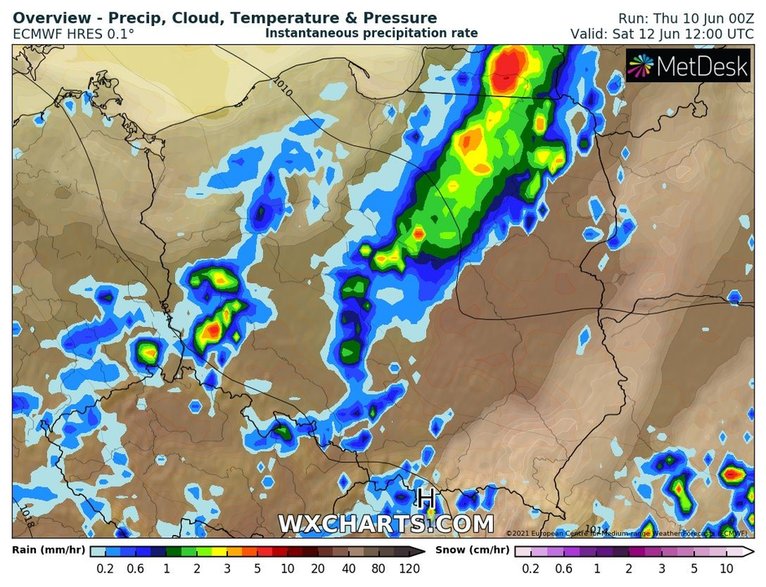 W sobotę przez Polskę przejdzie front atmosferyczny