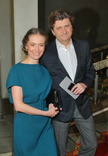 Janusz Palikot i Monika Kubat