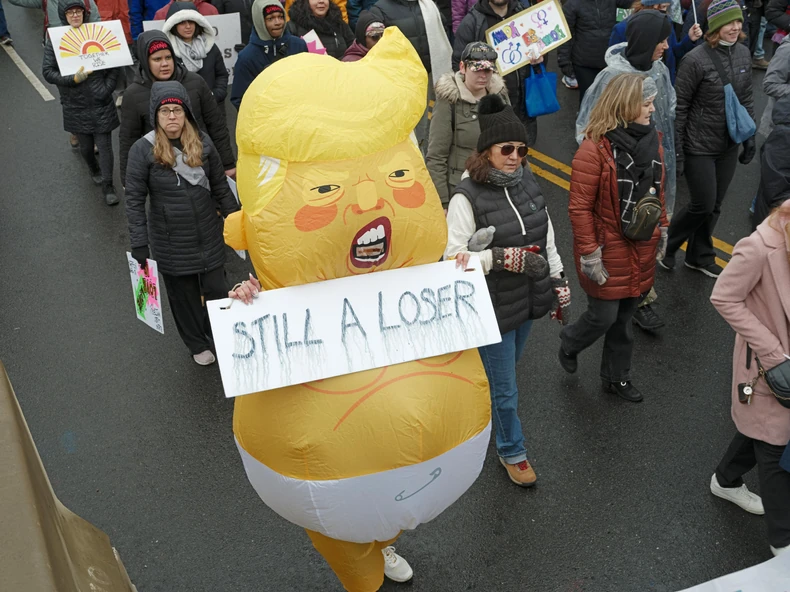 Protesti protiv Donalda Trampa u Vašingtonu