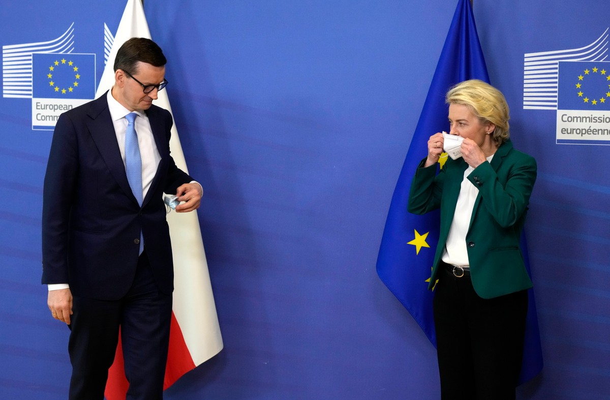 Mateusz Morawiecki, Ursula von der Leyen