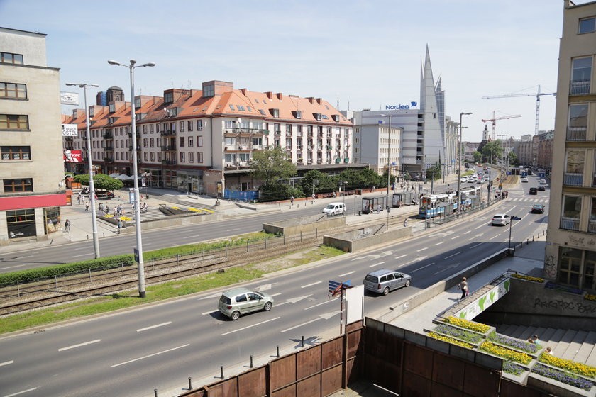 Przejście Świdnickie we Wrocławiu (widok z góry)