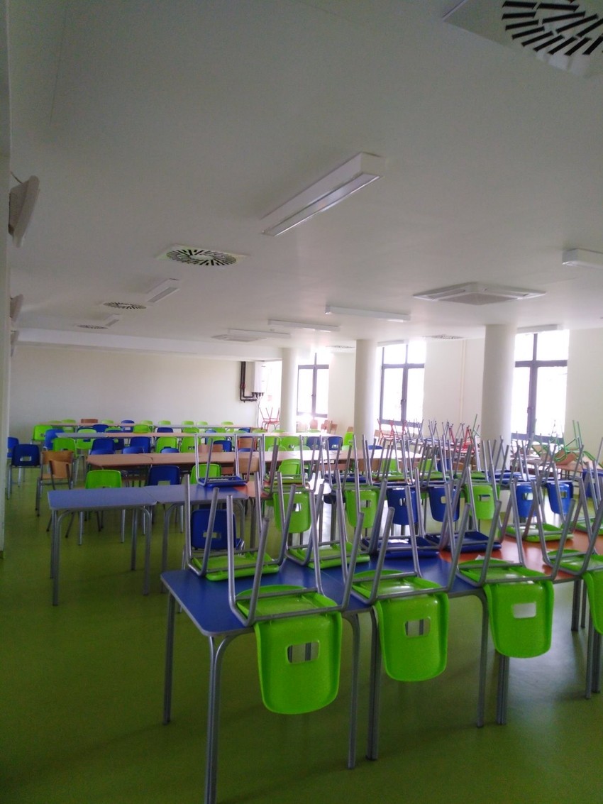 Trpezarija u OŠ "Milan Rakić"