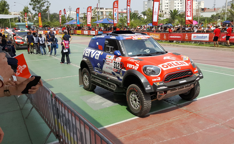 Mini John Cooper Works Rally, którym Polak startuje w Dakarze został przygotowany przez niemiecką stajnię X-raid