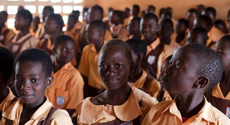 School pupils in Ghana