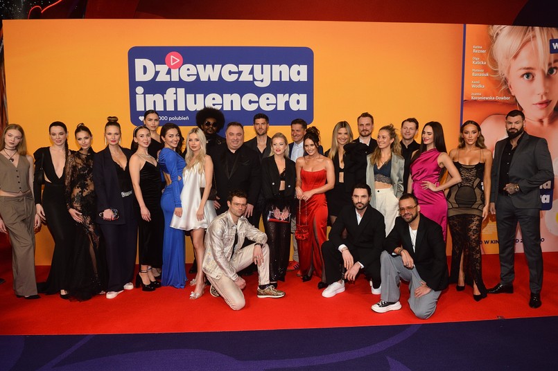 W Warszawie odbyła się premiera filmu "Dziewczyna influencera".