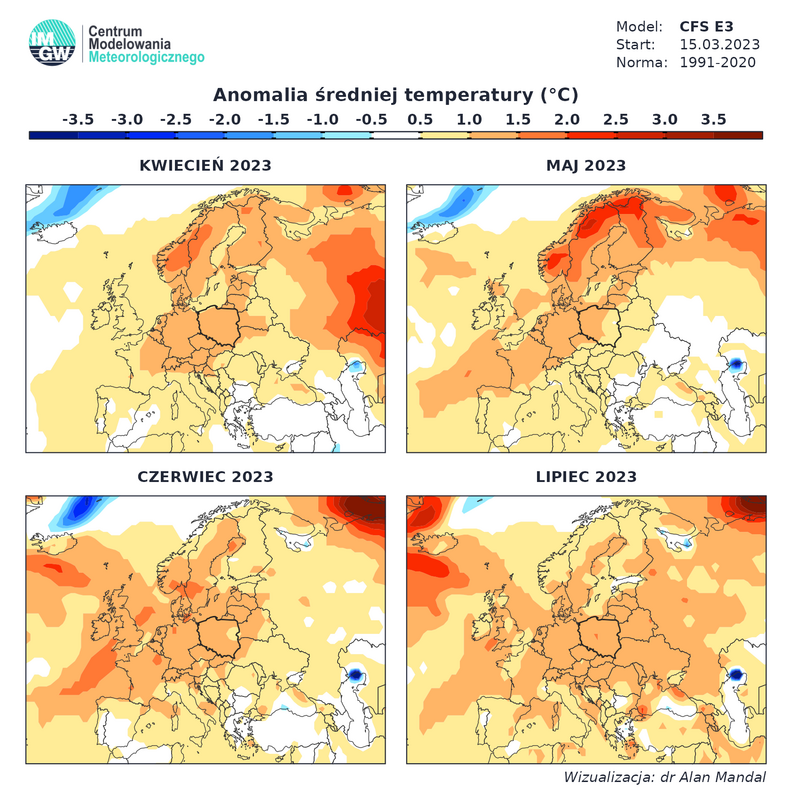 Nadchodzące cztery miesiące w całej Polsce mają przynieść wysoką temperaturę