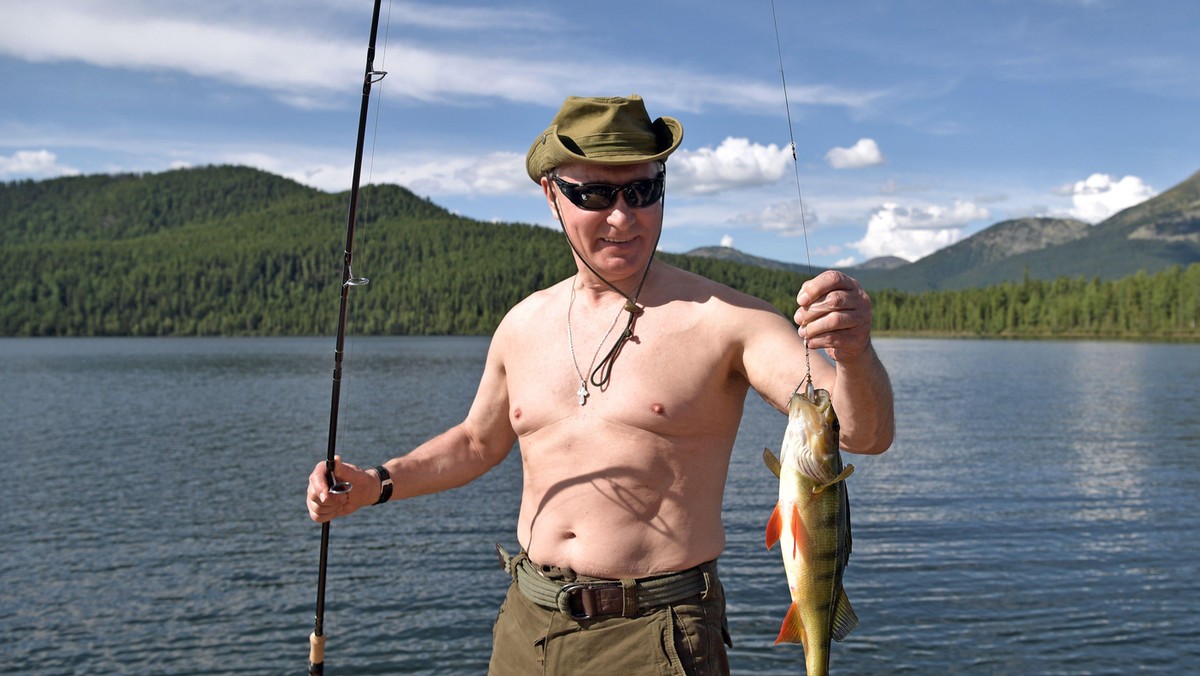 Russian President Vladimir Putin on vacation in Republic of Tyva