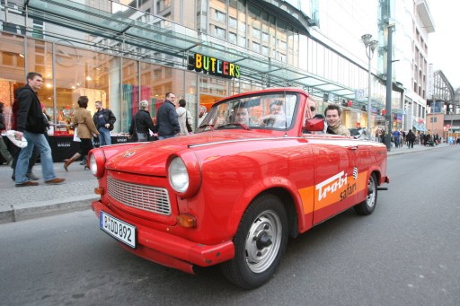 FILES-GERMANY-GDR-AUTO-VINTAGE-TRABANT-ANNIVERSARY