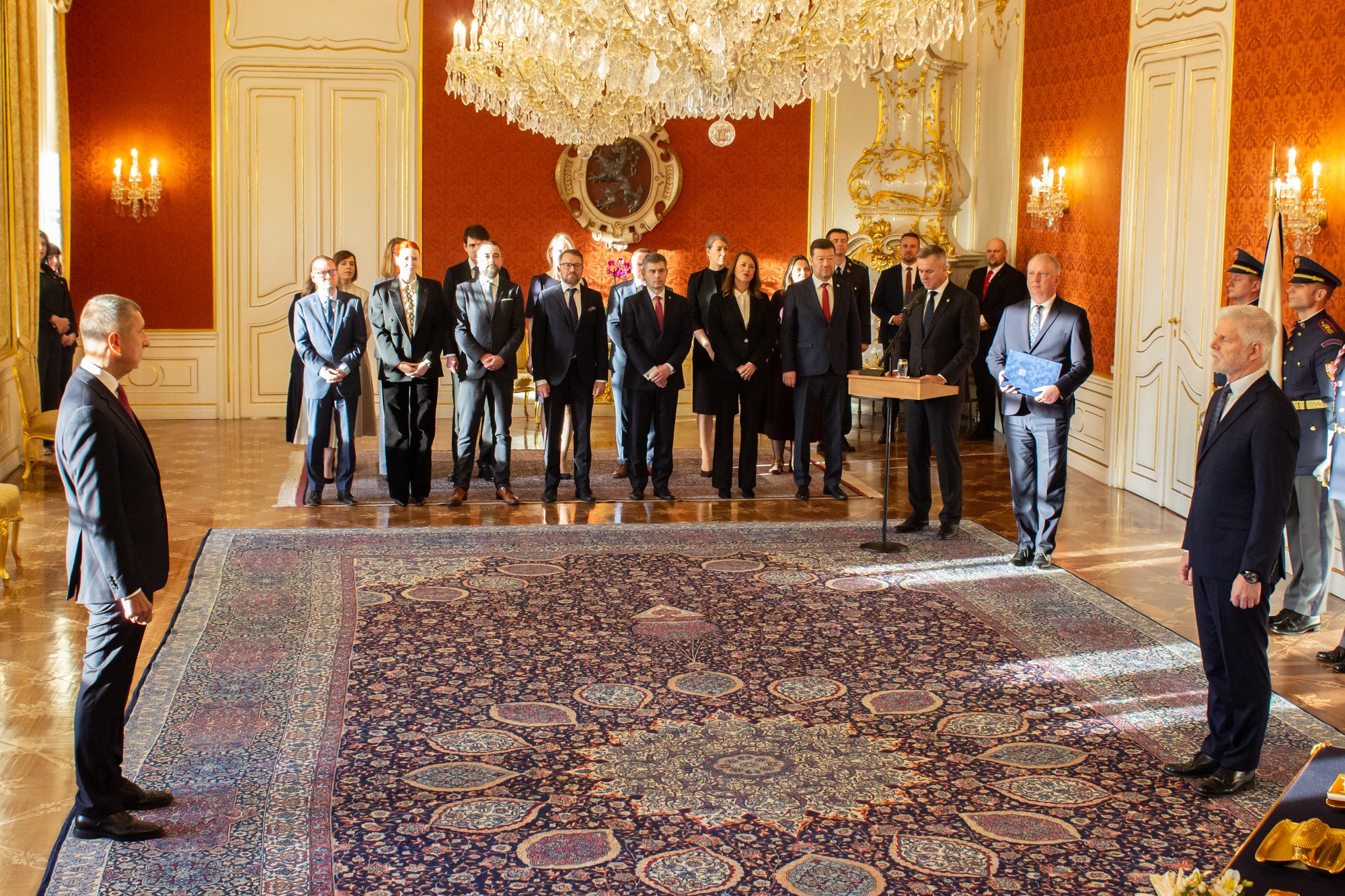 Český prezident Petr Pavel vymenoval Andreja Babiša za českého premiéra.