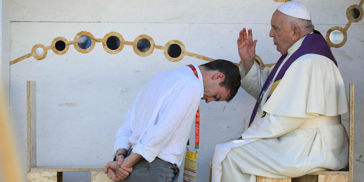 Papież Franciszek spowiadał na ŚDM. 