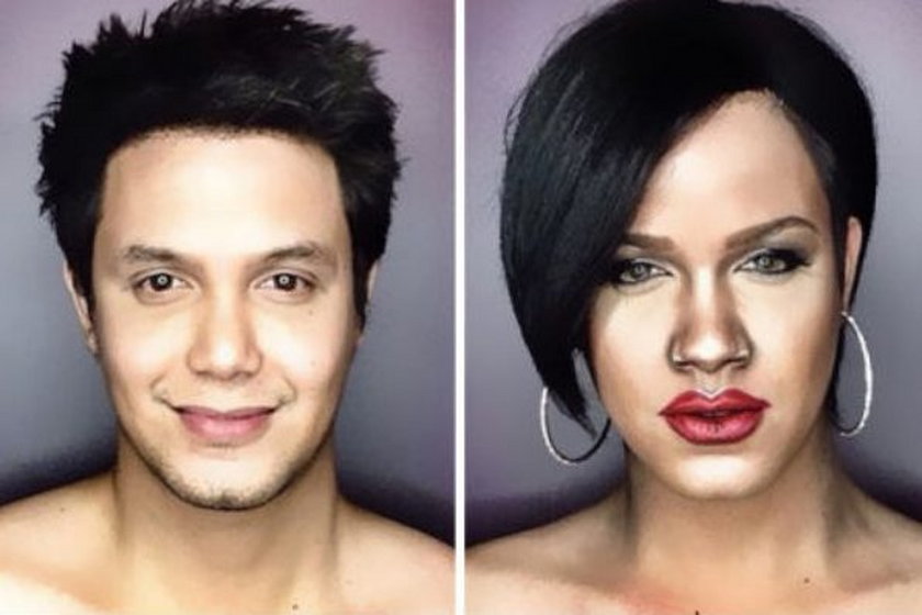 Paolo Ballesteros makijażem upodabnia się do aktorek Hollywood