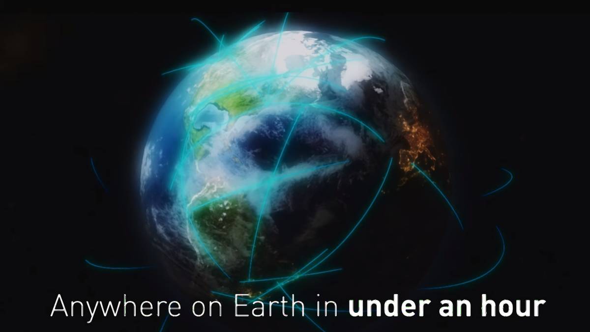 Elon Musk przedstawia: rakietowe podróże ziemia-ziemia