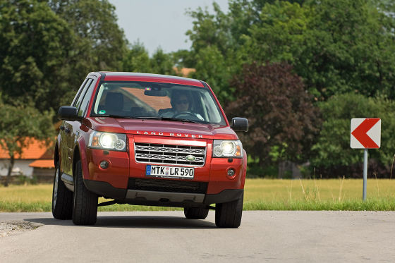 Land Rover Freelander TD4 Automatic XS: kompaktowy SUV, 2,2 l diesel (152 KM), droga hamowania w teście: 40,8 metrów.