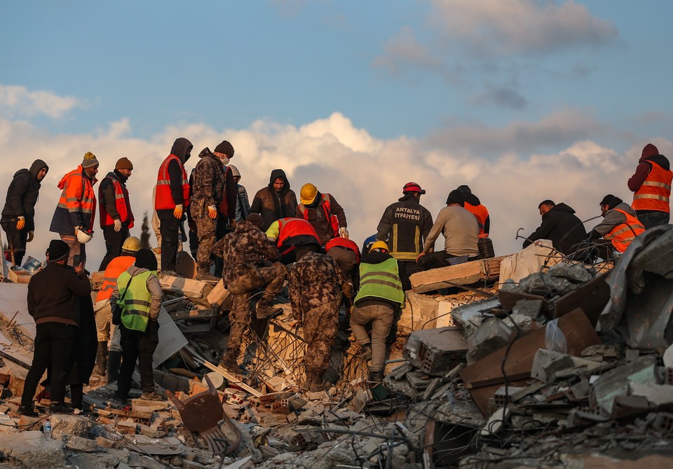 Trzęsienie ziemi w Turcji i Syrii