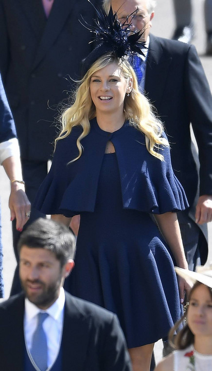 Chelsy Davy na ślubie księcia Harry'ego i Meghan Markle