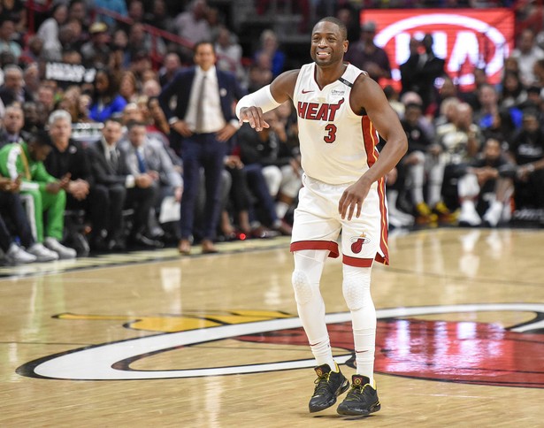 Liga NBA: Dwyane Wade ma więcej bloków niż Michael Jordan