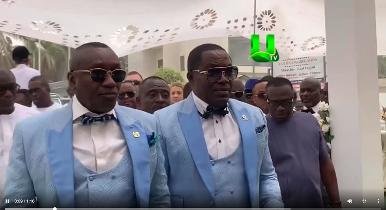 Watch how Despite arrived at son's wedding