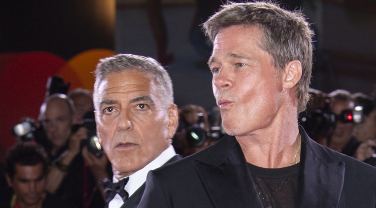 George Clooney és Brad Pitt Fotó: Northfoto