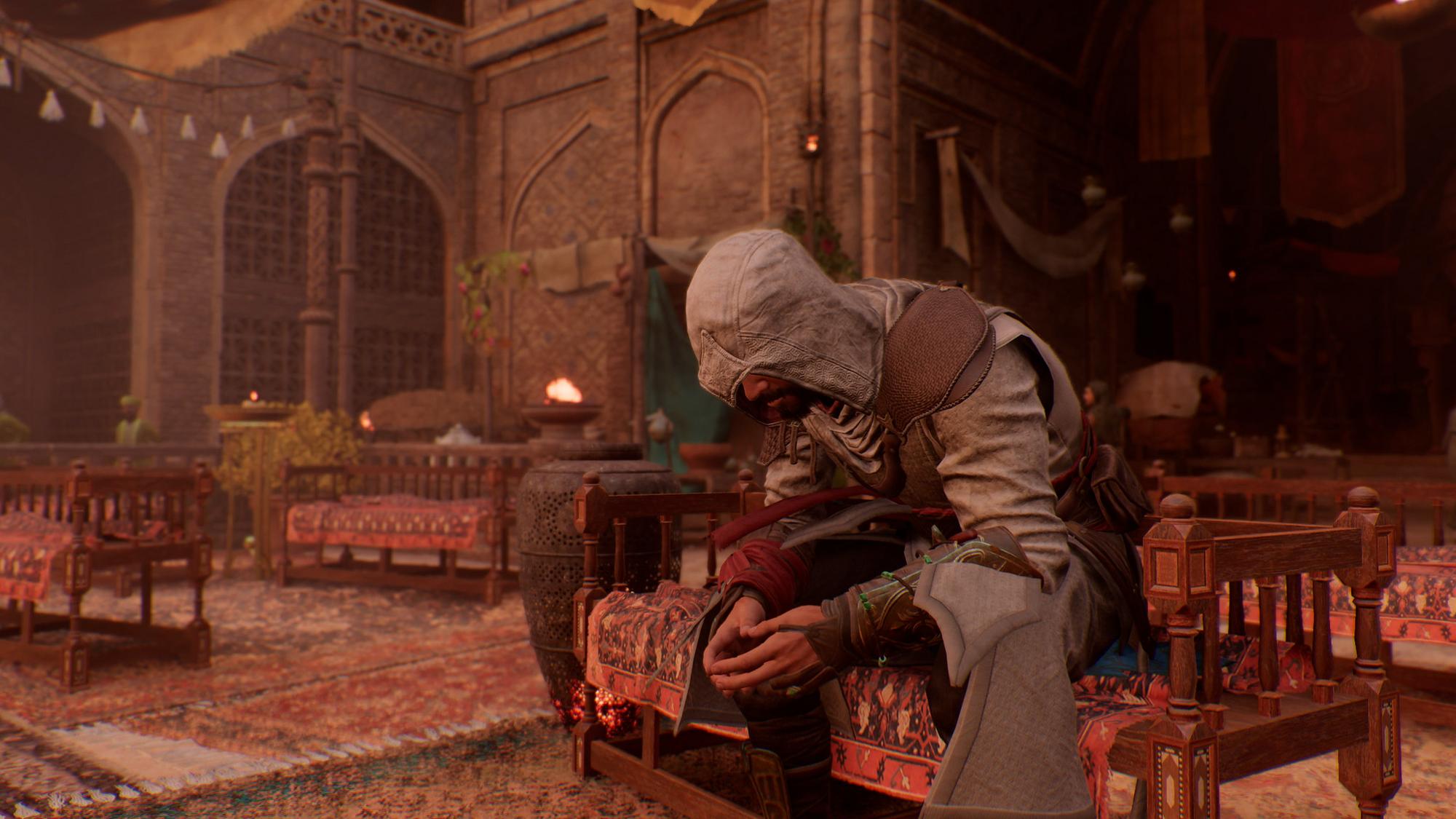 Oficiálny obrázok z hry Assassin's Creed Mirage.