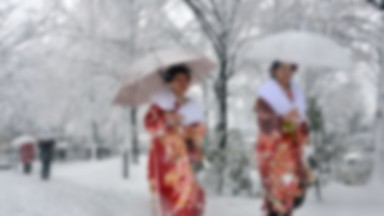 Japonia: obfite opady śniegu - dwie ofiary śmiertelne, ok. 1600 rannych