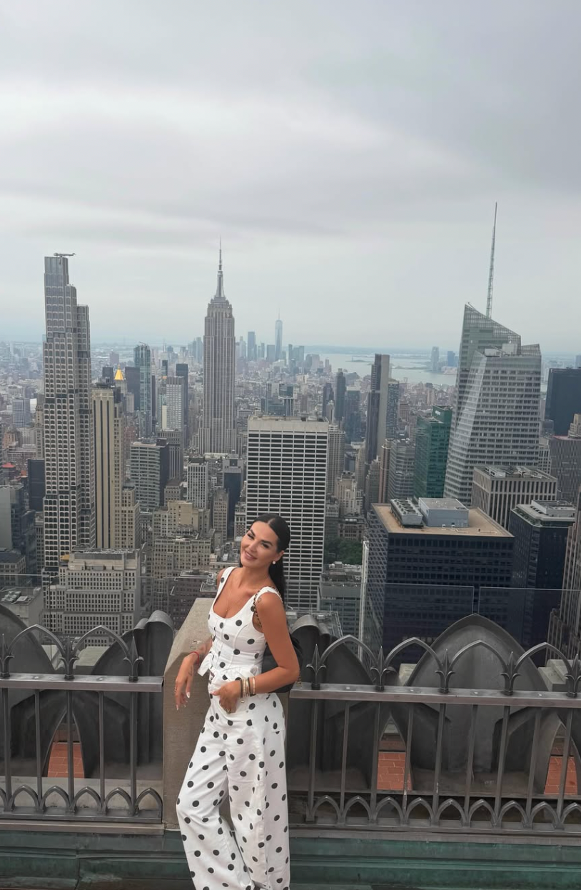 Zuzana Plačková v New Yorku.