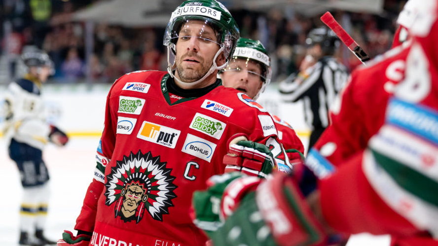 Kapitan HC Frölunda Göteborg Joel Lundqvist