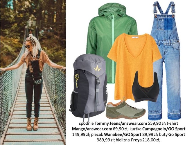 STYLIZACJE na wyjazd w góry