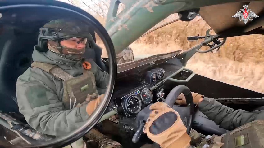 Ruska vojska na nepoznatoj lokaciji u Ukrajini 2. decembra