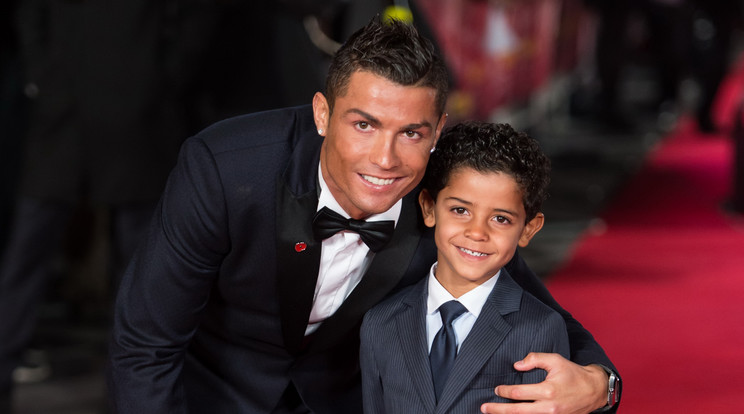 Cristiano Ronaldo Junior 
2010-ben szintén egy bér-
anyától született /Fotó: Europress - Getty Images