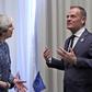 Theresa May i Donald Tusk