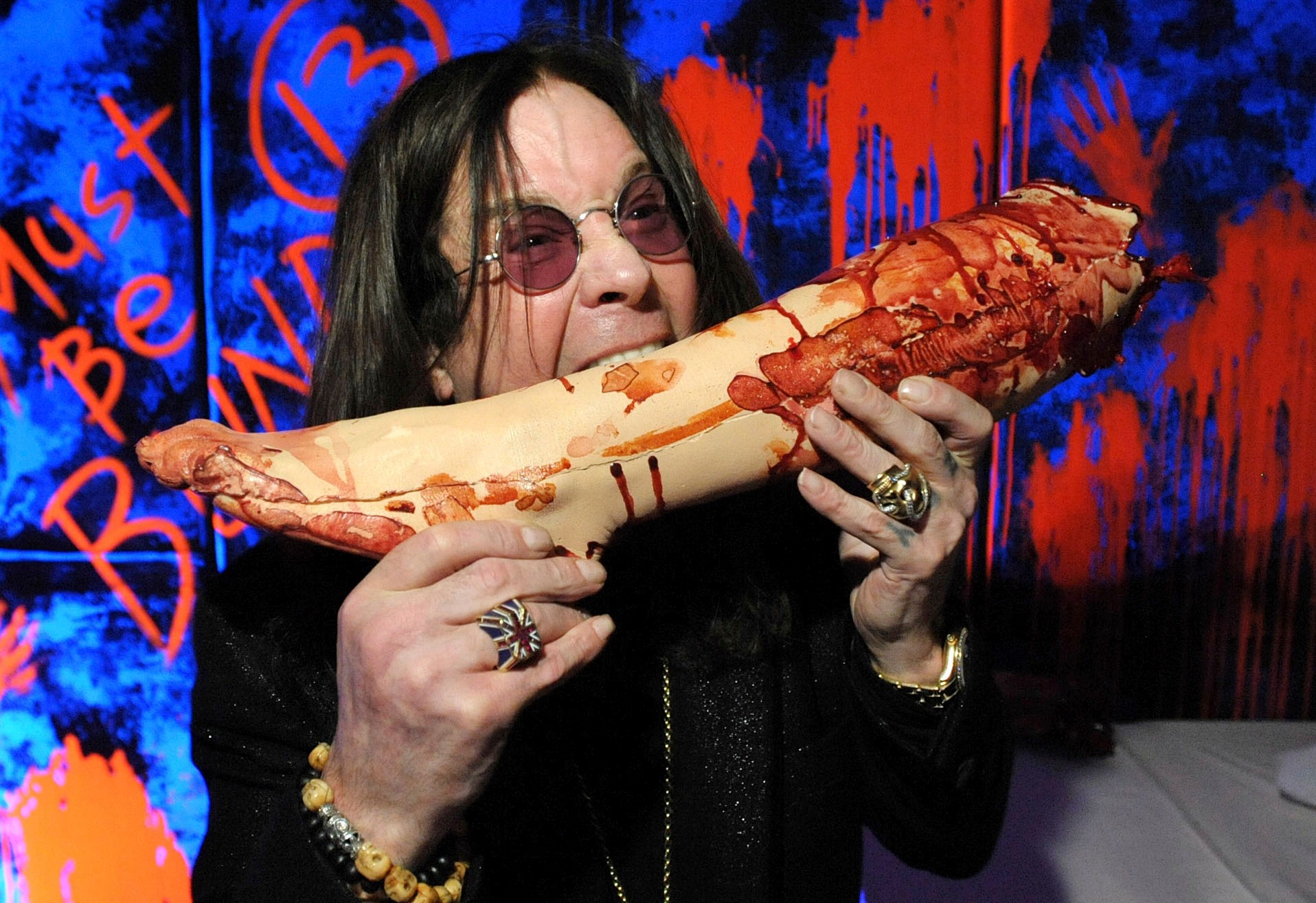 Spevák Ozzy Osbourne.