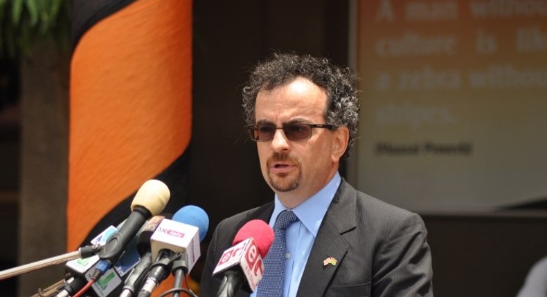 Jon Benjamin, British High Commissioner to Ghana.