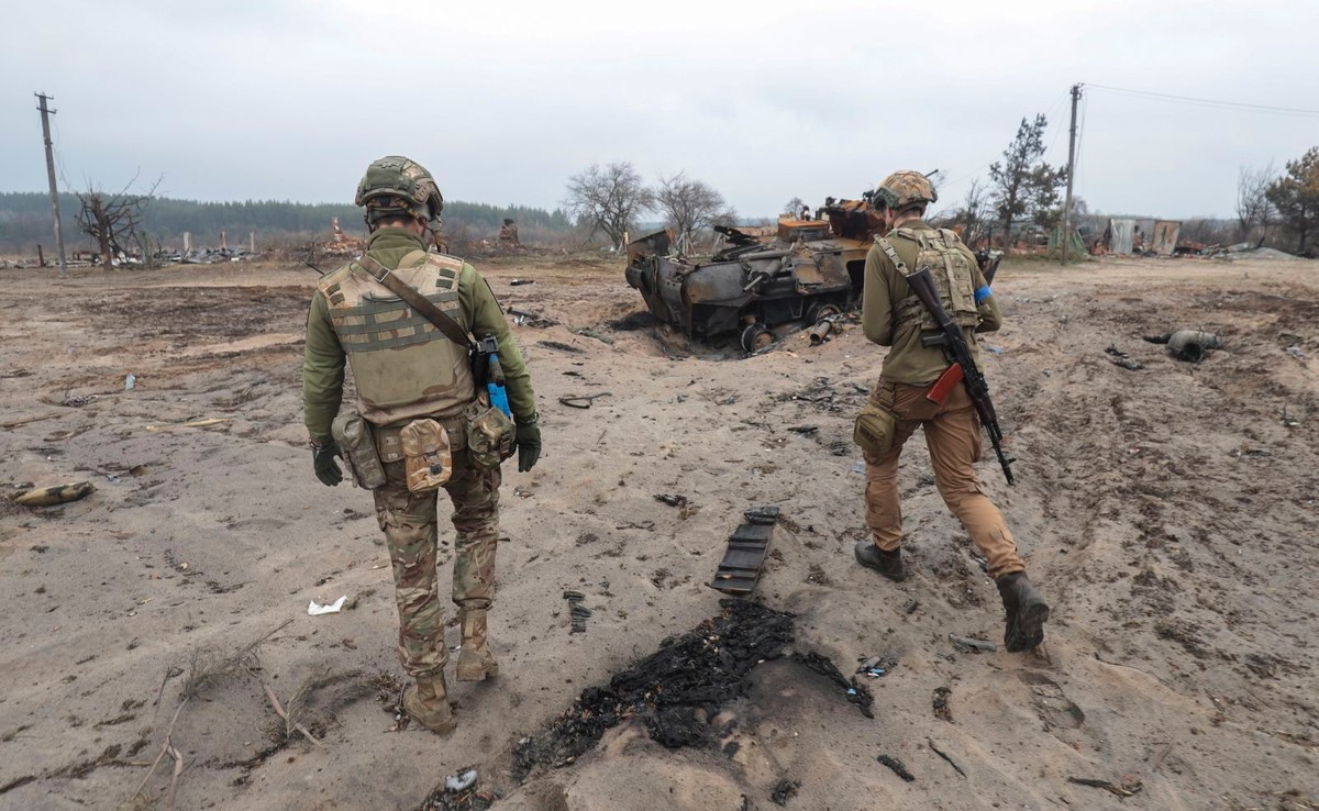 Ukraińscy żołnierze