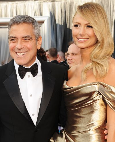 George Clooney i Stacy Keibler