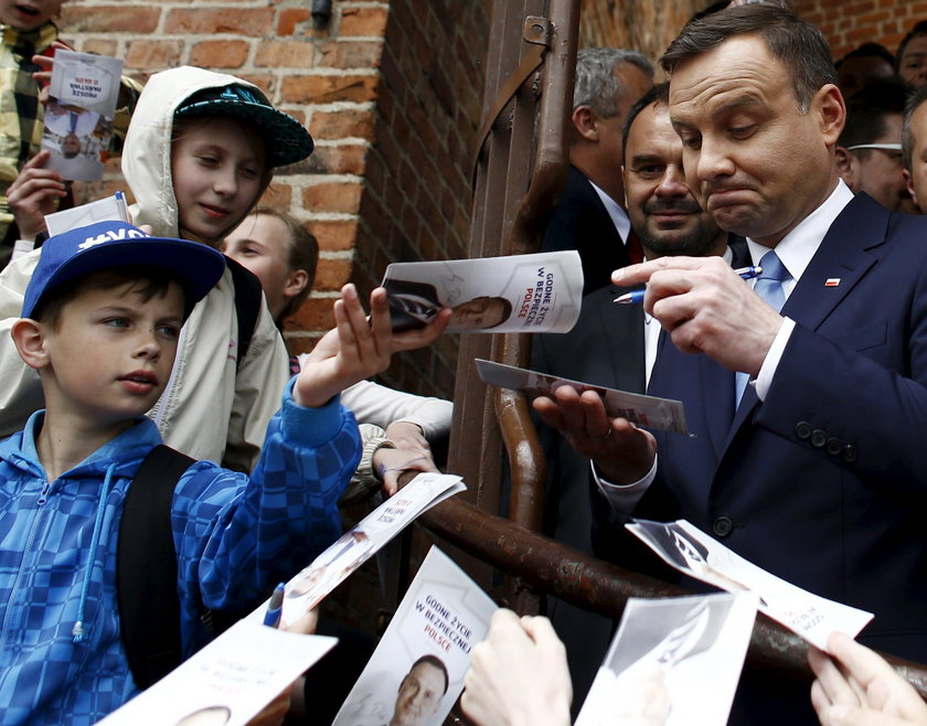 Andrzej Duda. prezydent elekt