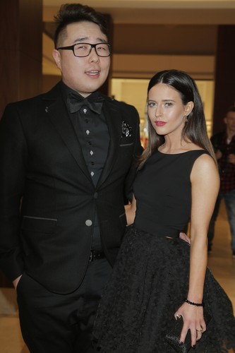 Bilguun Ariunbaatar z partnerką