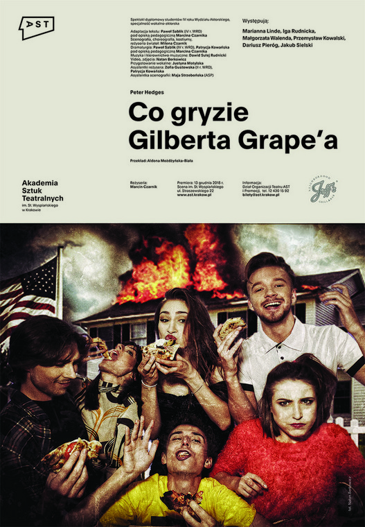 "Co gryzie Gilberta Grape’a", reż. Marcin Czarnik, AST w Krakowie