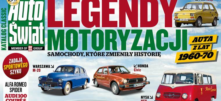 Auto Świat Katalog Legendy Motoryzacji - samochody, które zmieniły historię