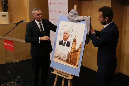 Poczta Polska poszła w ślady NBP. Pojawił się znaczek z Lechem Kaczyńskim