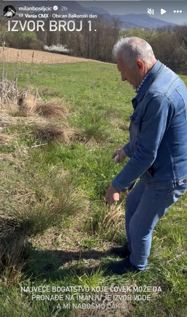 Milan Bosiljčić pokazao svoje imanje 